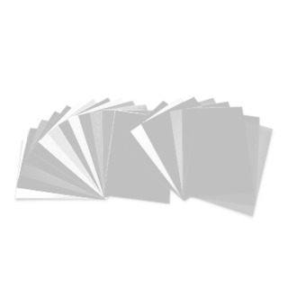 Обложки для переплёта Office Kit (PBMA40030) НЕПРОЗРАЧНЫЕ пластиковые, А4 0.3 мм 50 шт. Синие