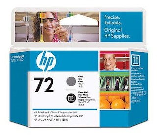 Картридж струйный HP C9380A N72 black & grey print head
