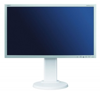 Монитор 23" Nec E231W Silver-White ( 1920x1080, 170*160, 250cd/m, 25000:1.5ms, D-Sub/DVI-D)TCO 5.0