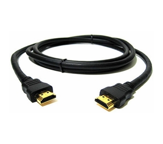 Кабель VCOM HDMI 1.8 m блистер черн  ver 1.4 gold разьёмы