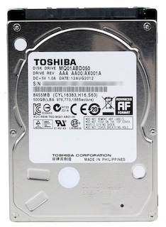 Жесткий диск Toshiba SATA-II 500Gb MQ01ABD050 (5400rpm) 8Mb 2.5"