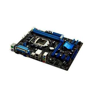 Материнская плата Asus P8H61-M LX R2.0 Soc-1155 iH61 DDR3 mATX AC'97 GbLAN VGA