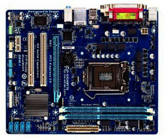 Материнская плата Gigabyte GA-H61M-S2PV Soc-1155 iH61 DDR3 mATX AC'97 8Ch GbLAN VGA+DVI BULK