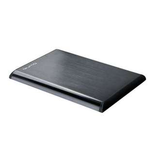 Накопитель HDD USB 2.0 SATA 2.5"внешний QUMO 640GB серебристый (QC640slv)