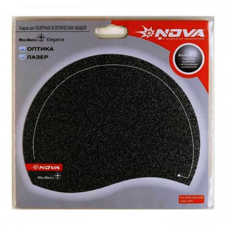 Коврик для мыши Nova Microptic+ Elegance графит 175х220 NElegB
