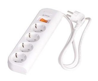 Сетевой фильтр Belkin 4-outlet. 1.0м cord (F9E400en1M)
