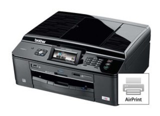 МФУ Brother струйный MFC-J825DW (цветной принтер/сканер/копир/факс)35ст/мин дуплекс WiFi,печать наCD