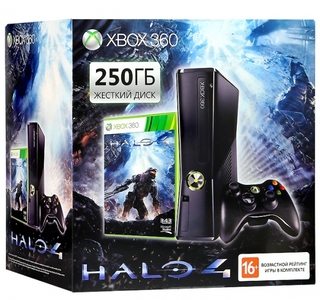 Игровая консоль Microsoft XBOX360 250Gb + Halo 4 (R9G-00173)