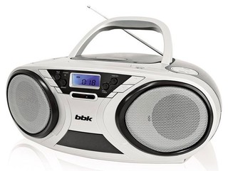 Аудиомагнитола BBK BX516U black metallic