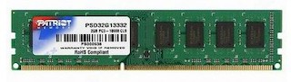 Память DDR3 2048Mb 1333MHz Patriot (PSD32G13332) RTL 128*16