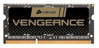 Память SO-DDR3 4096Mb 1600MHz Corsair (CMSX4GX3M1A1600C9) RTL Unbuffered, 9-9-9-24, Black PCB, 1.5V,