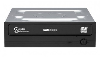 Привод DVD+/-RW Samsung SH-224FB/BEBE SATA черный