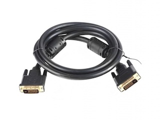 Кабель VCOM DVI-DVI Dual Link (25M-25M), 1.8m, позолоченные контакты /блистер