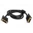 Кабель VCOM DVI Dual Link (25M-25M), 1.8m, позолоченные контакты /блистер