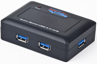 Хаб USB 3.0 Gembird UHB-C344 4порта блистер
