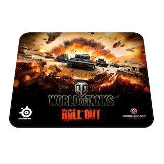 Коврик для мыши профессиональный игровой Steelseries SS QcK World of Tanks edition (67269)