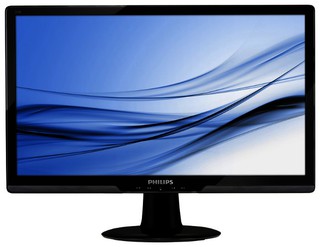 Монитор Philips 24" 244EL2SB/00 Glossy-Black TN LED 2ms 16:9 DVI HDMI M/M 20M:1 250cd
