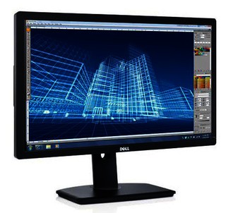 Монитор Dell 27" U2713H Black IPS LED 6ms 16:9 DVI HDMI HAS Pivot 2M:1 350cd 178гр 178гр 2560x1440 D