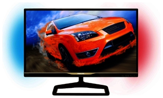 Монитор Philips 27" 278G4DHSD/01 Black Cherry IPS LED 14ms 16:9 2xHDMI 3D 10M:1 250cd USB 3D Glasses