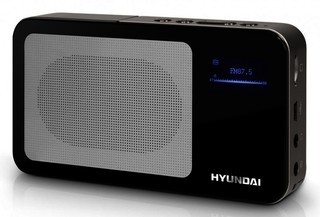 Аудиомагнитола Hyundai H-PS1202 черный