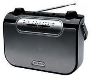 Радиоприемник Supra ST-103 Серебристый
