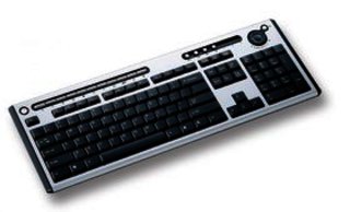 Клавиатура Chicony KU-0420-SB USB silver-black