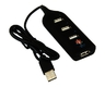 Хаб USB 2.0 Konoos UK-02 "Фрегат", 4 порта USB, блистер