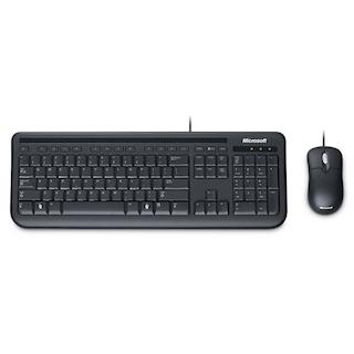 Комплект клавиатура + мышь Microsoft Desktop 400 black wired USB (5MH-00016)