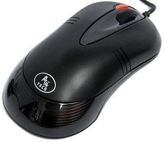 Мышь A4 Tech OP-50D 2X Click optical USB Black