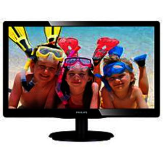 Монитор Philips 20" 206V4LSB2 (00/01) Glossy-Black TN LED 5ms 16:9 DVI 10M:1 250cd