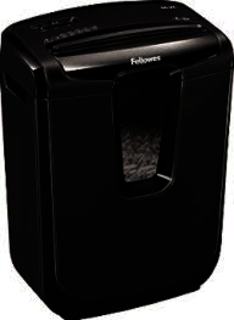 Шредер Fellowes PowerShred M-7C (секр. 3/P-3, 4х46мм,7лст.,14лтр.Уничт.скобы,пл.карты)