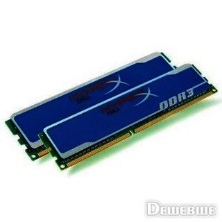 Память DDR3 8192Mb 1866MHz Kingston (2x4Gb) HyperX KHX1866C9D3K2/8G
