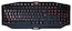 Клавиатура Zalman ZM-K400G, игровая с двойной подсветкой, 5 игровых и 7 мультим. клавиш, встроенный микроконтр., лазерное нанесение букв, черная, USB