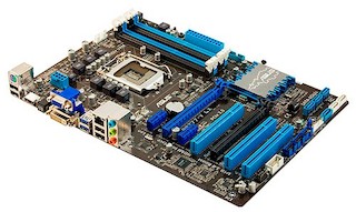 Материнская плата Asus P8Z77-V LX Soc-1155 iZ77 DDR3 ATX AC'97 8ch GbLAN SATA3 RAID VGA Wite Box