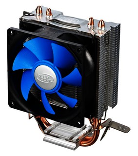 Вентилятор DeepCool ICEEDGE MINI FS Soc-1155/775/AM3+/FM1/FM2 Al+Cu Hydro 3pin 25dB Screw 95W