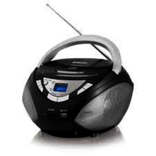 Аудиомагнитола BBK BX108U черный металлик