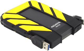 Жесткий диск A-Data USB 3.0 1Tb HD710-1TU3-CYL 2.5" желтый