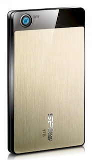 Жесткий диск Silicon Power USB 2.0 1Tb SP010TBPHDA50S2G 2.5" золотистый