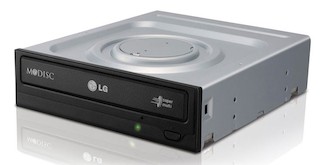 Привод DVD+/-RW LG GH24NS95 SATA black