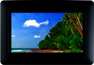 Фоторамка Rekam 7" DejaView G 701 480x234 черный Пластик крепление на стену