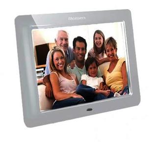 Фоторамка Digma 8" PF-850 800x600 белый Стекло ПДУ Видео Датчик движения