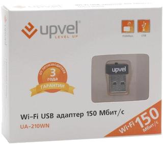 Беспроводной адаптер Upvel UA-210WN 802.11n/b/g 150Mbps