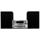 Микросистема Hi-Fi Panasonic SC-PMX5EE-S черный с серебром iPod/iPhone