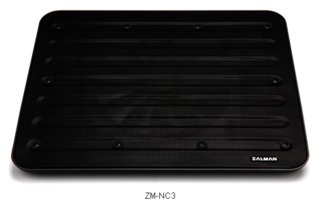 Вентилятор для охлаждения ноутбука ZM-NC3 Охлаждающая панель для ноутбука до 17" вентилятор 200мм 17-23dBA 1xUSB 2.0 black