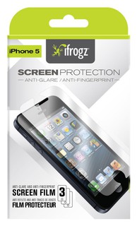 Защитная плёнка Ifrogz для iPhone 5 Anti Glare (3 Pack)