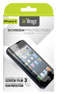 Защитная плёнка Ifrogz для iPhone 5 Clear (3 Pack)