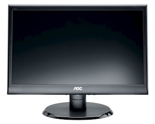 Монитор AOC 18.5" E950SWNK/01  Glossy-Black TN LED 5ms 16:9 50M:1 200cd
