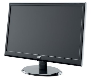 Монитор AOC 20" E2050Sdak/01 Glossy-Black TN LED 5ms 16:9 DVI M/M 20M:1 250cd