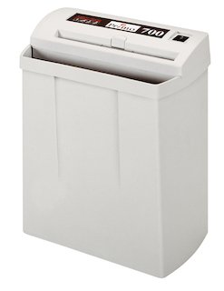 Шредер PRIMO 700-3.9 уровень 2/лен3.9мм/5лист/14/Уничт:скрепки, скобы, пл.карты