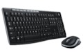 Клавиатура + мышь Logitech MK270 черный Wireless USB